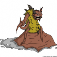 Schleimiges Monster