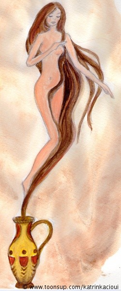 Illustration: Süsses Aroma * KaffeeGini * 4
