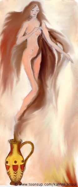 Illustration: Süsses Aroma * KaffeeGini * 5