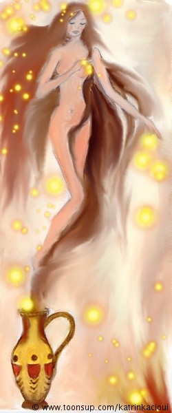 Illustration: Süsses Aroma * KaffeeGini * 6