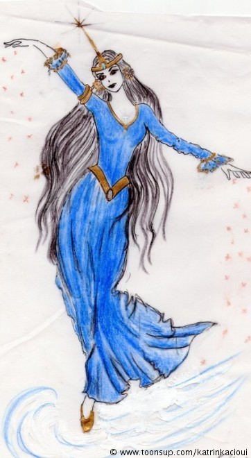 Illustration: Königin der Nacht 1