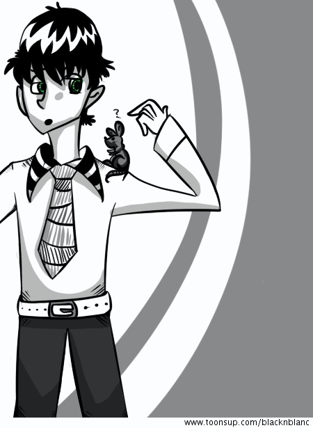 Illustration: Basil - Mensch 1