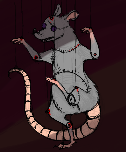 Illustration: Marionette der heutigen Kultur 1