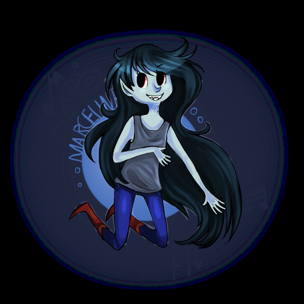 Illustration: Marceline the vampire queen 1