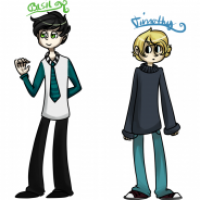 Cartoonifizierte ocs von menschen