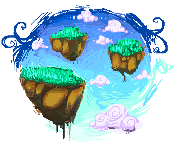 Illustration: paintchat landschaften 2