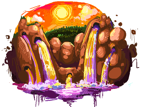 Illustration: paintchat landschaften 3