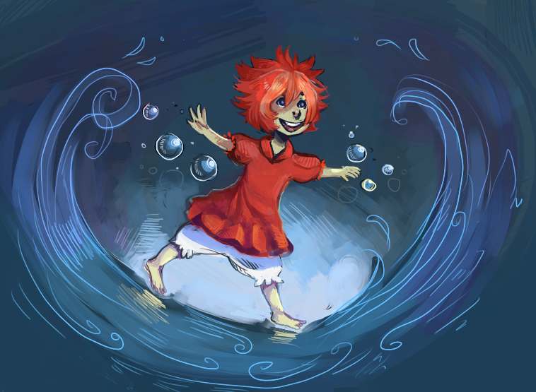 Illustration: Ponyo 1