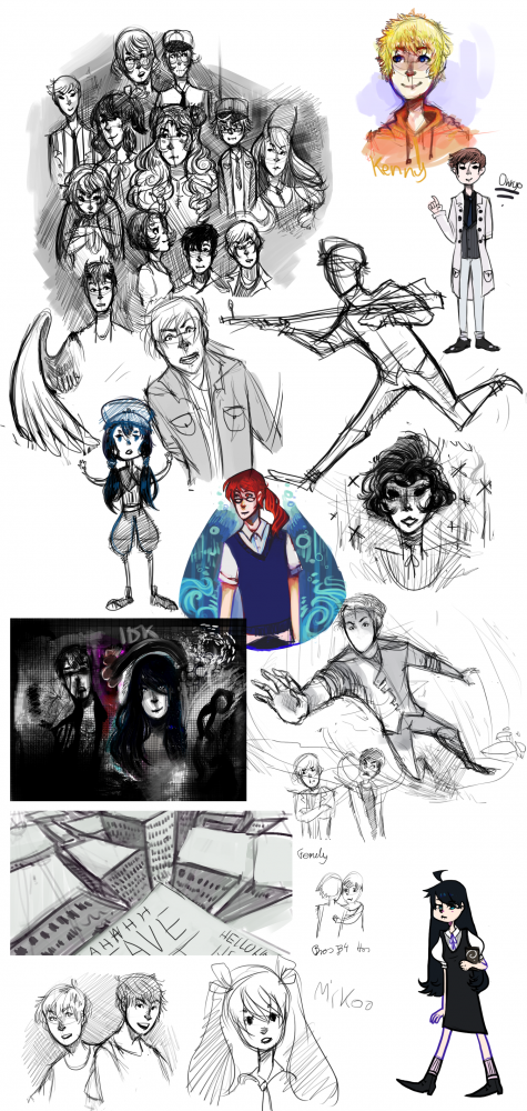 Concept Art / Character Design: Sketchdump 1