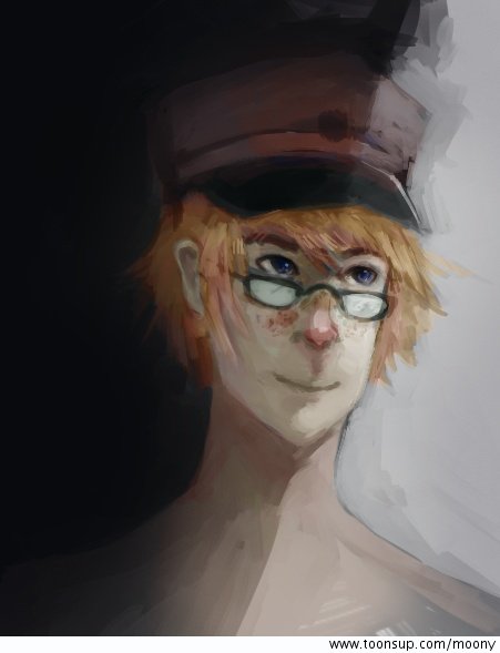 Illustration: The boy with the hand of gold 1