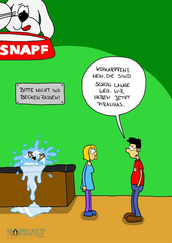 Cartoon: Nicht reinfassen! 1