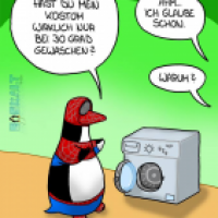 Zu heiß gewaschen