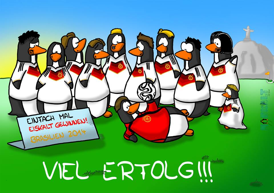 Caricature: WM 2014 1