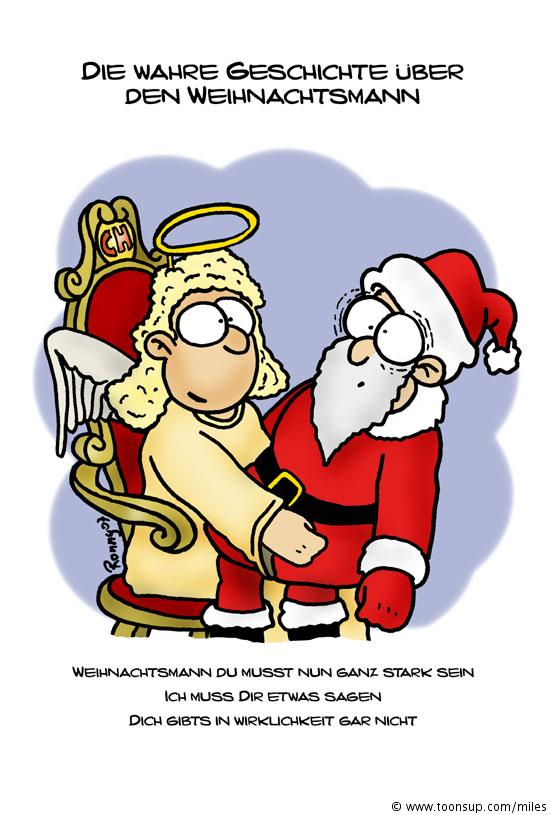 Cartoon: Die wahre Geschichte... 1