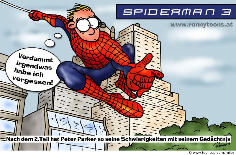 Cartoon: Altsheimer bei Superhelden 1