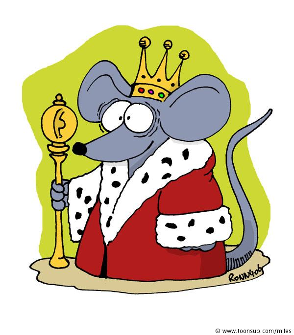 Cartoon: Der Mäusekönig 1
