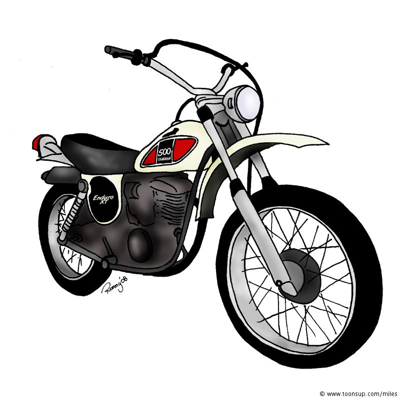 Illustration: YAMAHA XT500 1