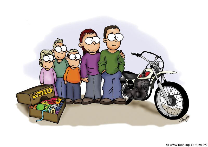Illustration: Geburtstaggeschenk 40er 1