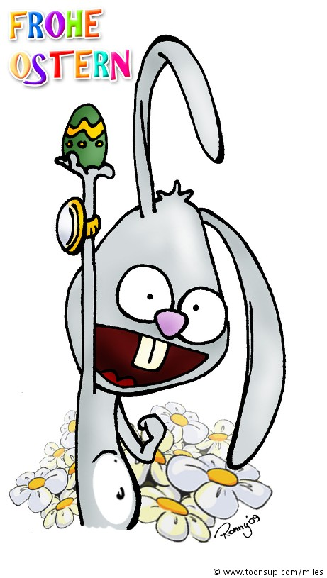 Cartoon: Osterhasi 1