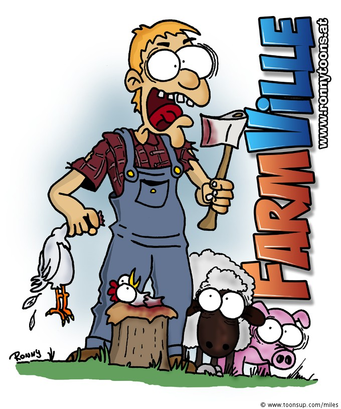 Cartoon: FarmVille 1