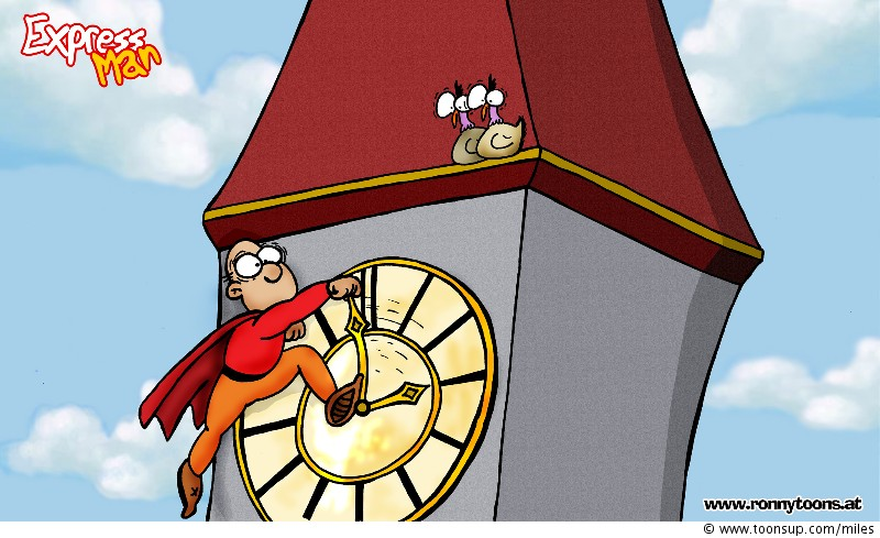 Cartoon: Express Man '4.Ausgabe' 1
