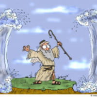 Moses und die Wasserteilung