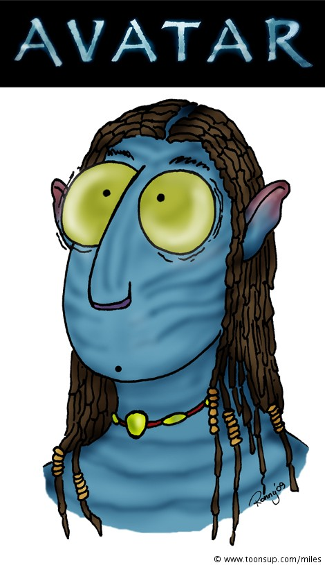 Cartoon: AVATAR Aufbruch nach Pandora 1