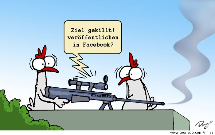 Cartoon: Alles Facebook 4