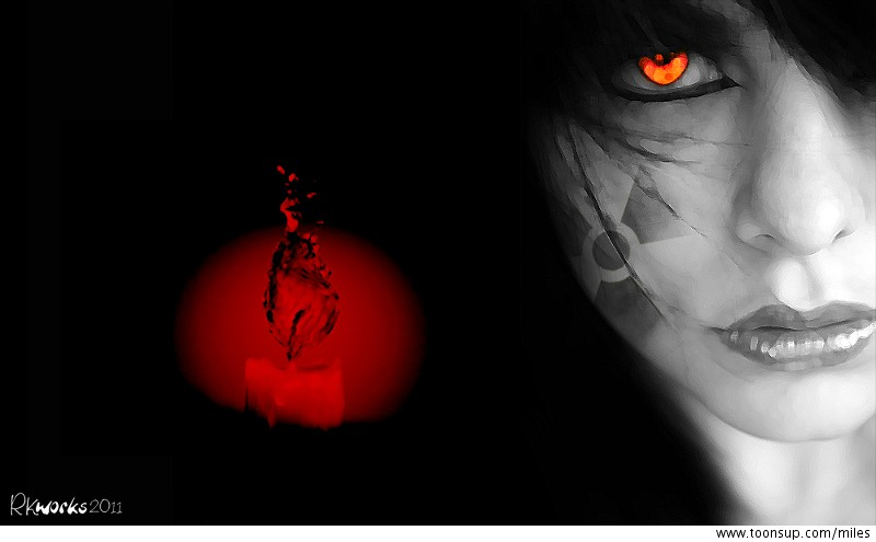 Illustration: candle for japan 1