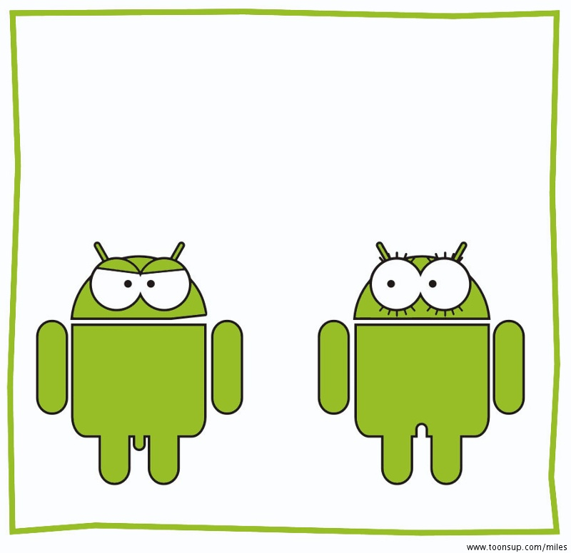 Cartoon: ANDROID Lovestory 4
