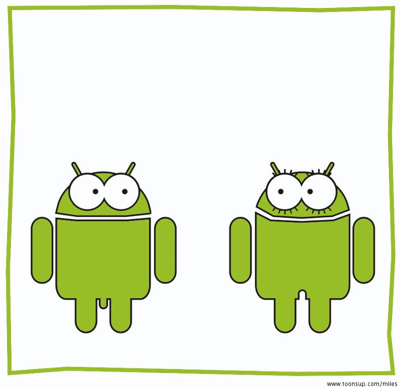 Cartoon: ANDROID Lovestory 5