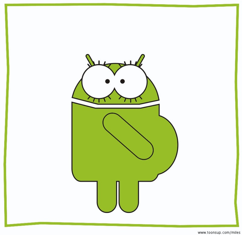 Cartoon: ANDROID Lovestory 9