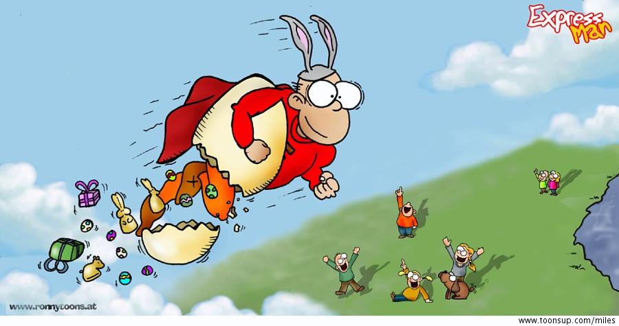 Cartoon: Express Man '6.Ausgabe' 1