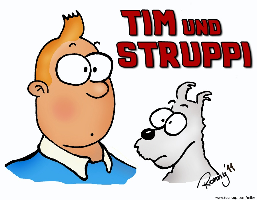 Cartoon: Tim & Struppi 1