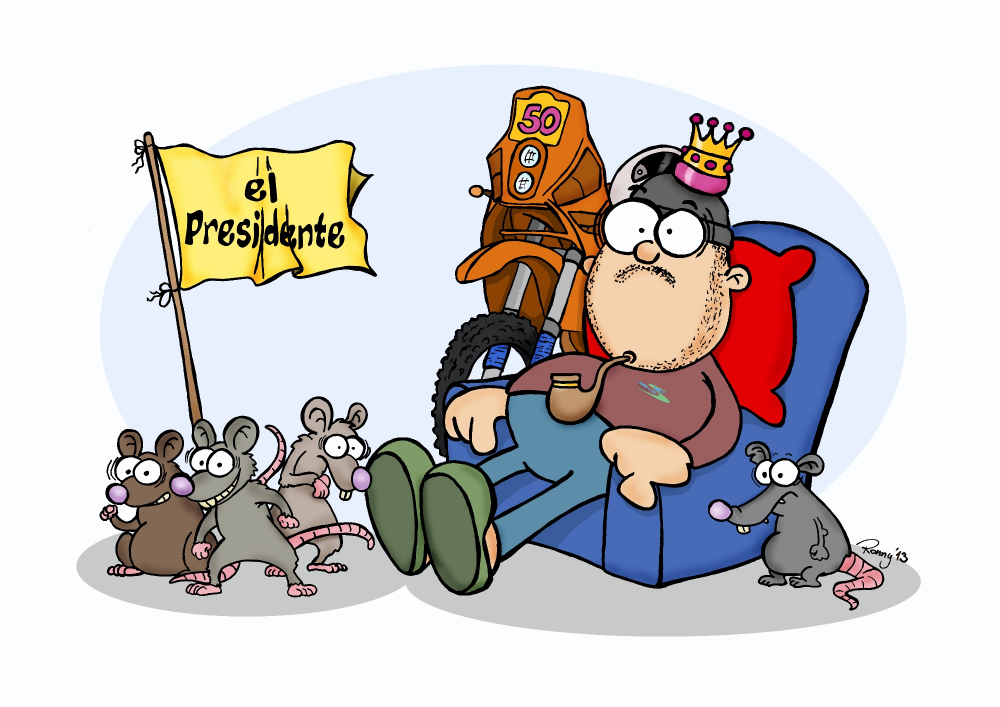 Cartoon: 50.Geburtstag 'Ratten' 1