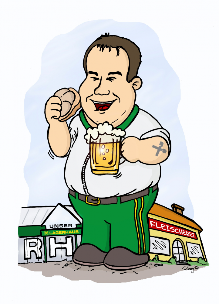 Cartoon: 40.Geburtstag 1