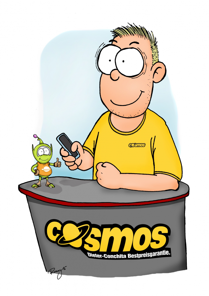 Cartoon: Cosmos Kundenbild 1