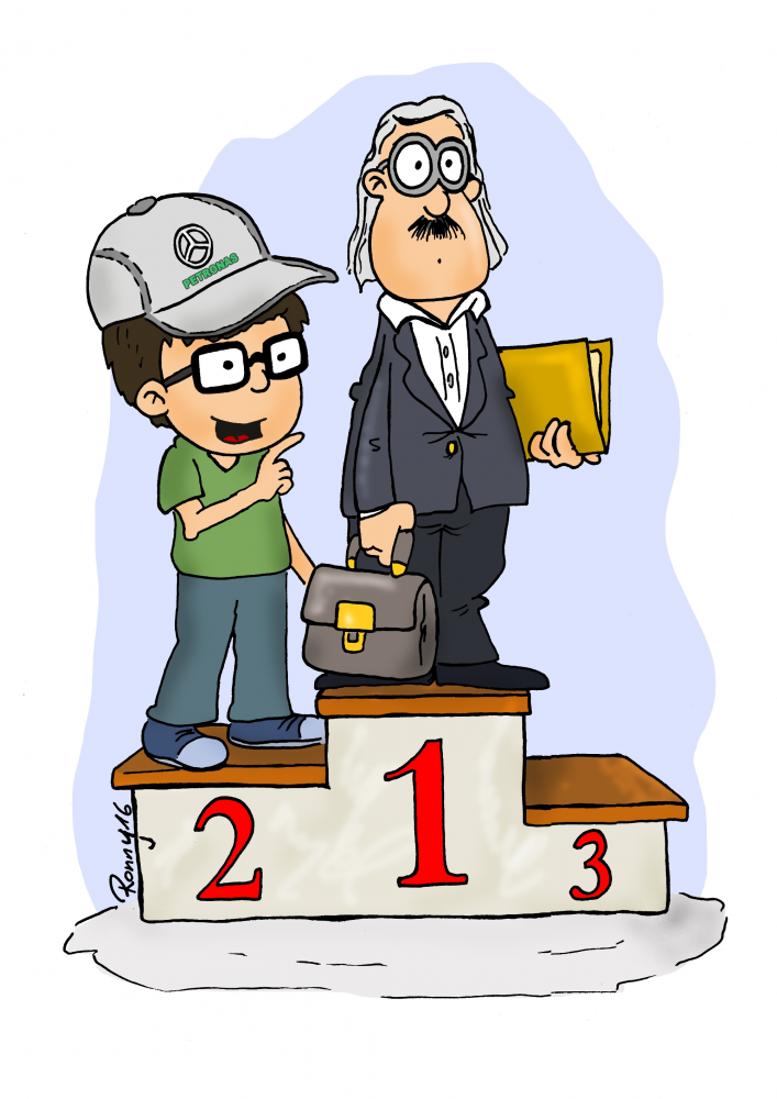 Cartoon: Abschlussklasse 2019 2