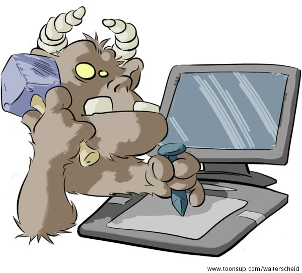 Illustration: Grobmotoriker 1