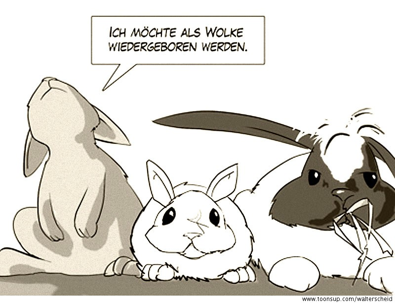 Caricature: Kaninchen 1
