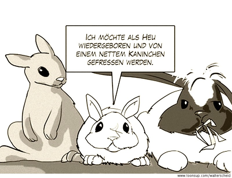 Caricature: Kaninchen 2