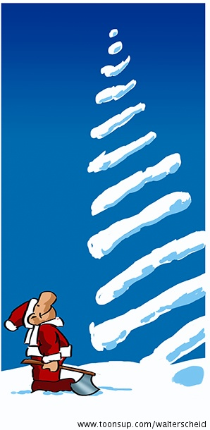 Cartoon: Weihnachtsgrüße 2011 1