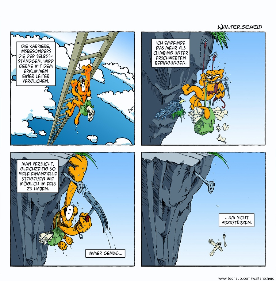 Comic: Schwarzer Tag #53 - Karriereleiter 1