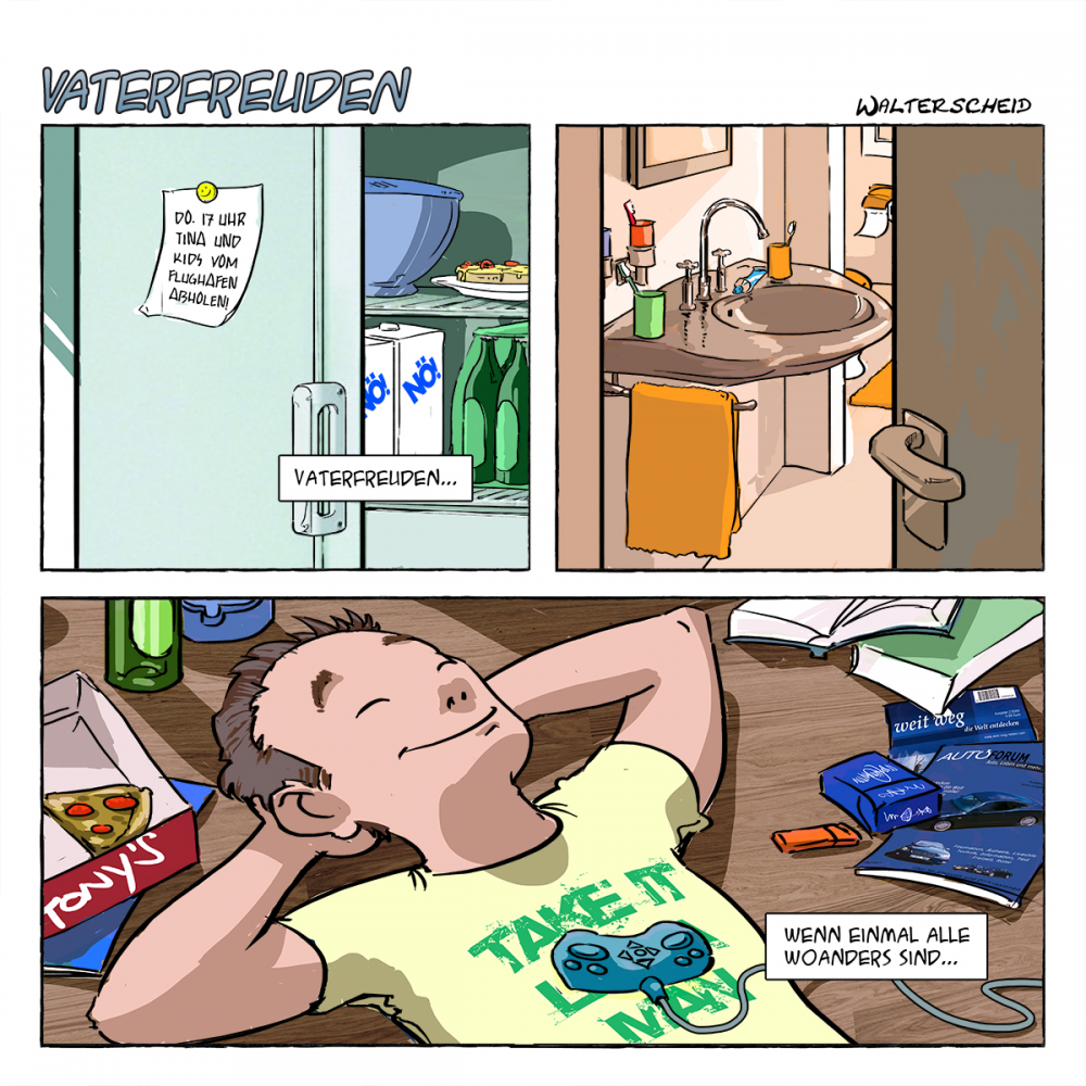 Cartoon: Vaterfreuden #21 1