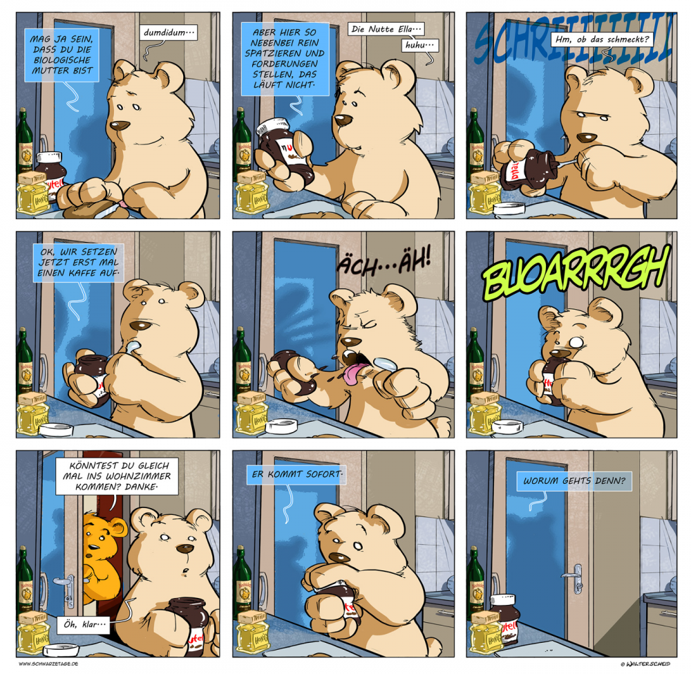 Comic: Schwarze Tage - Ekel 1