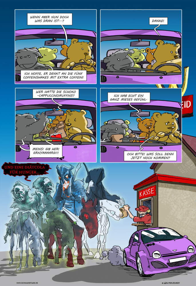 Comic: Schwarze Tage - Dooms Diner 1