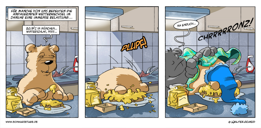 Comic: Schwarze Tage - Comic Collab #16 'Gute Tat' 1