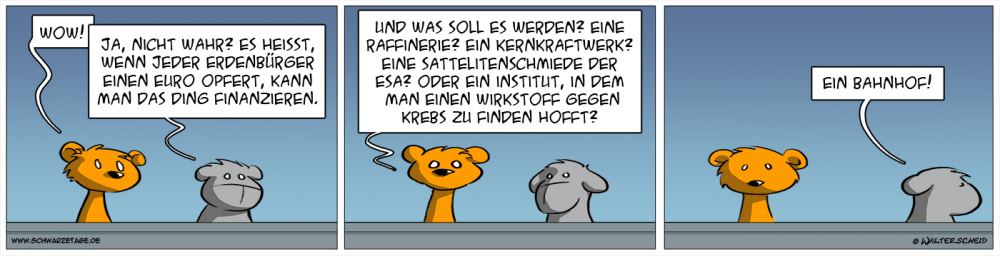 Comic: Erdenbürger - Schwarze Tage 1