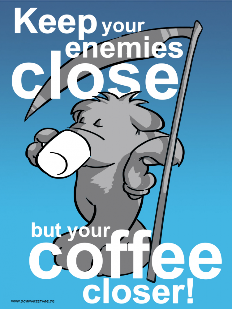 Illustration: keep your enemies close... 1