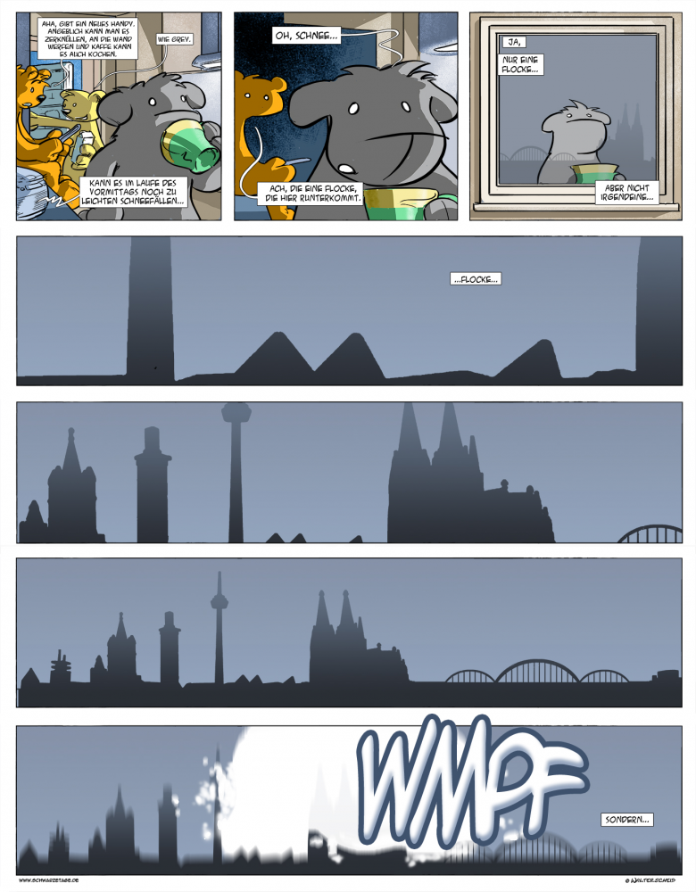 Comic: FLOCKZILLA - Comic-Collab #18 - Schwarze Tage 1